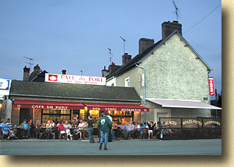 Normandy Calvados Grandcamp Cafe du Port