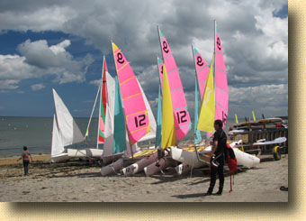 Normandy Calvados Grandcamp Boat Ramp