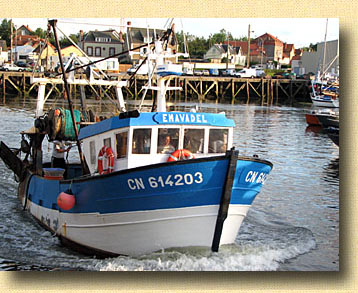 Normandy Calvados Grandcamp Port