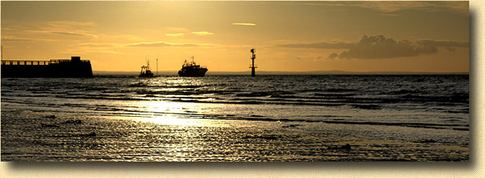 Normandy Calvados Grandcamp Sunset
